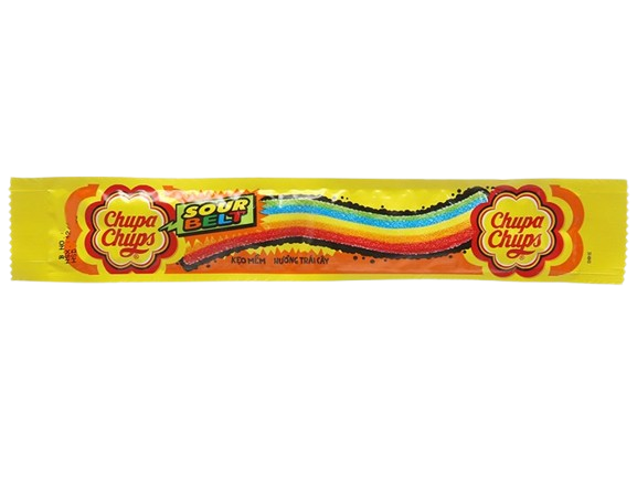 Kẹo Dẻo Chupa Chups Sour Belt 80g